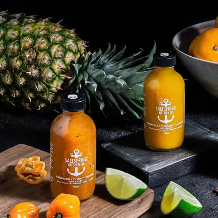 SaltSpring Kitchen Hot Sauce - Pineapple, Tumeric & Achiote