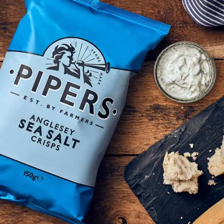 Pipers Crisps - Anglesey Sea Salt