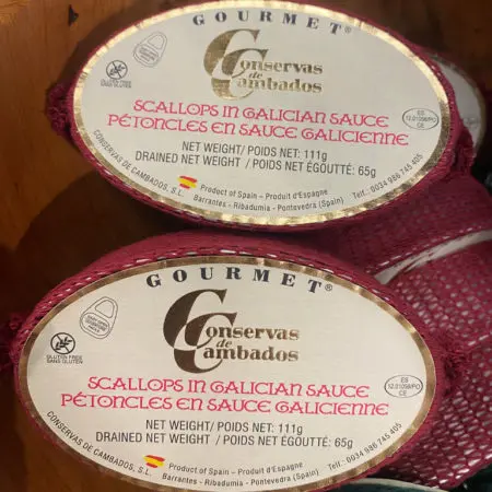 Conservas de Cambados - Scallops in Galician Sauce