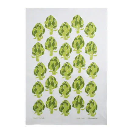 Rain Goose Tea Towel - Artichoke