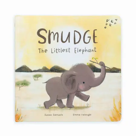 Jellycat Book -Smudge The Littlest Elephant