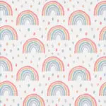 Ekelund Baby Blanket - Rainbow - Image 2