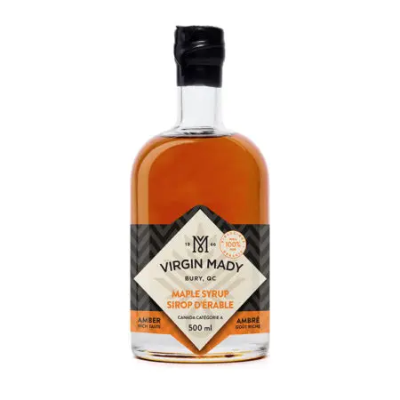 Virgin Mady Maple Syrup 500ml - Amber