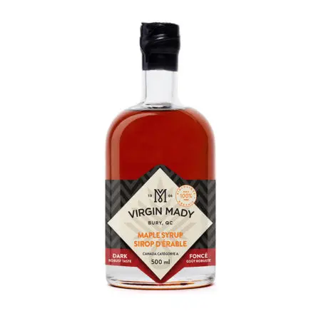 Virgin Mady Maple Syrup 500ml - Dark