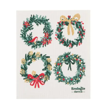 Now Designs Swedish Dishcloth - Wreaths