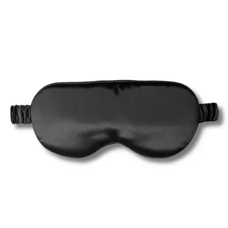 HoneyLux Silk Eye Mask - Black