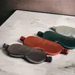 HoneyLux Silk Eye Mask - Champagne - Image 2