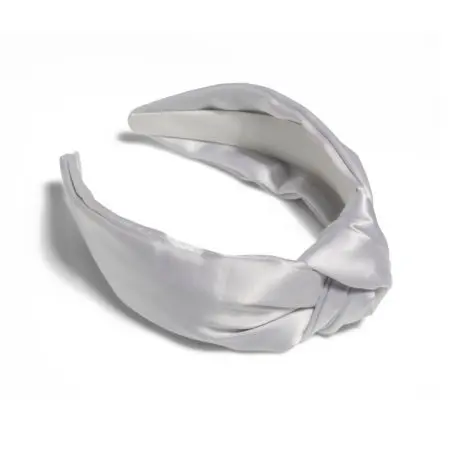Shiraleah Knotted Headband - Satin Silver