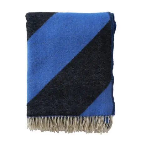 Klippan Throw - Angle Blue and Black