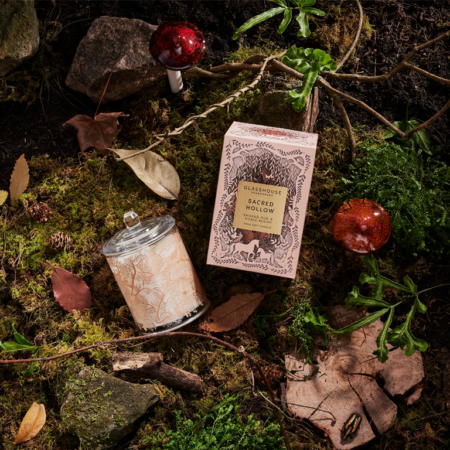 Glasshouse Fragrances Candle 380g - Sacred Hollow