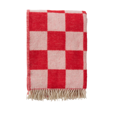 Klippan Throw - Tile Red