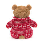 Jellycat Bartholomew Bear - Winter Pyjamas - Image 2