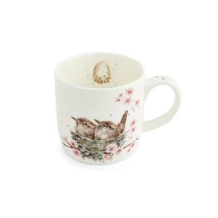 Wrendale Designs Mug 14oz - Feather Your Nest