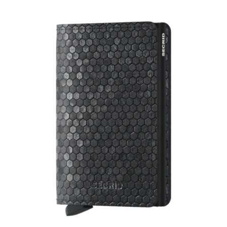 Secrid Slim Wallet - Hexagon Black