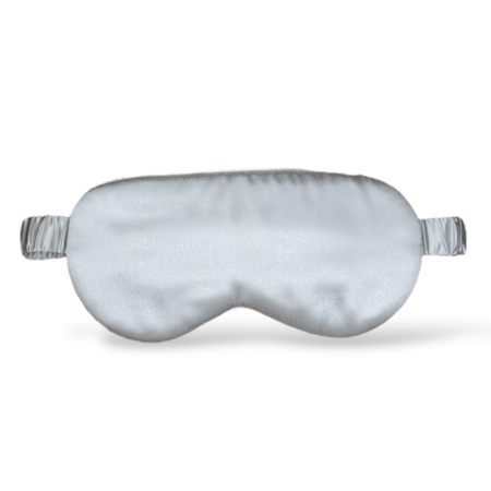 HoneyLux Silk Eye Mask - Light Grey