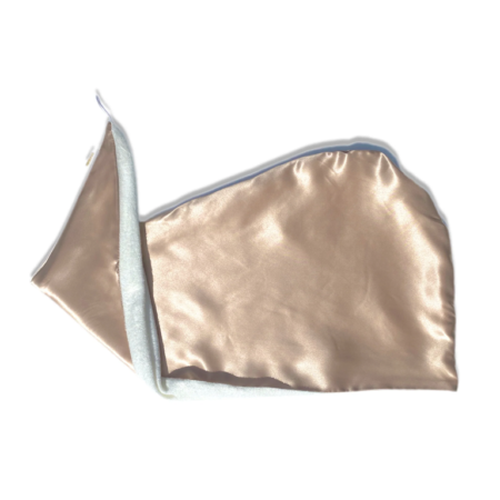 HoneyLux Silk Towel Wrap - Champagne