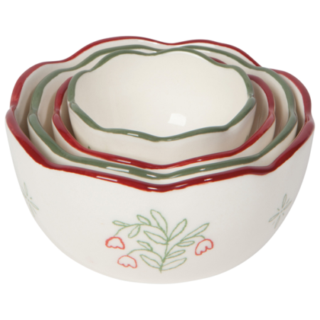 Danica Heirloom Camellia - Nesting Bowls Set of 4