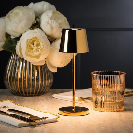 Abbott LED Lamp Crosby - Gold