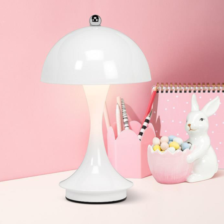 Abbott LED Lamp Dome Shade - White