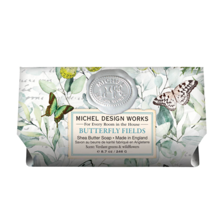 Michel Design Works Large Bath Bar - Butterfly Fields