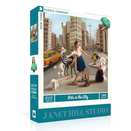 New York Puzzle Company - JANET HILL | Pets In The City