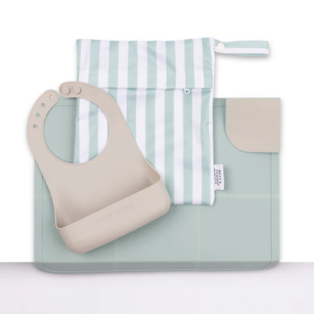 Bella Tunno Pack & Go Feeding Bundle - Grassy Field