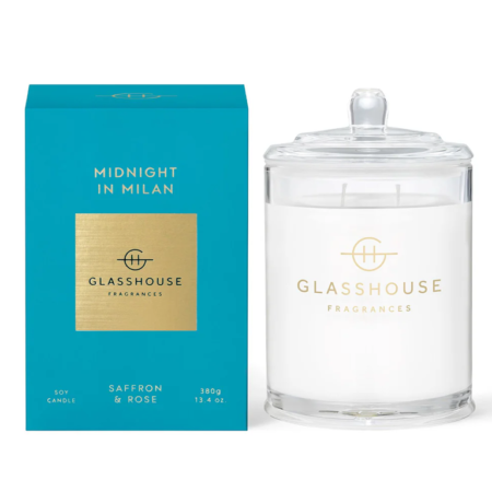 Glasshouse Fragrances Candle 380g - Midnight in Milan