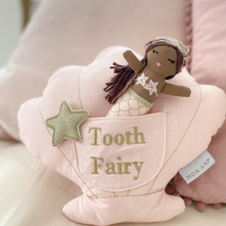 Mon Ami Tooth Fairy Pillow - Macie Mermaid