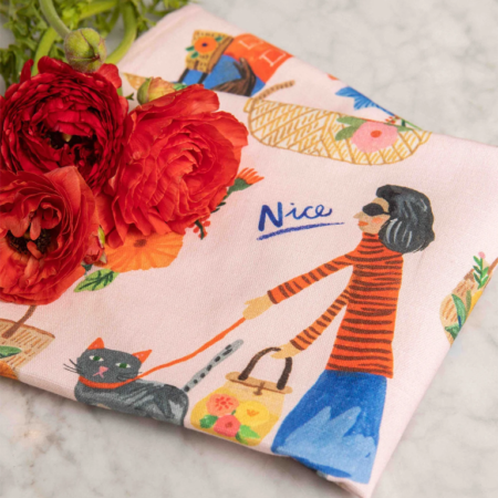 Bon|Artis Teatowel Oh La La Cats