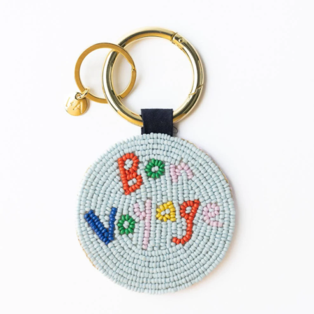 Ink&Alloy Bag Charm/Key Ring - Bon Voyage