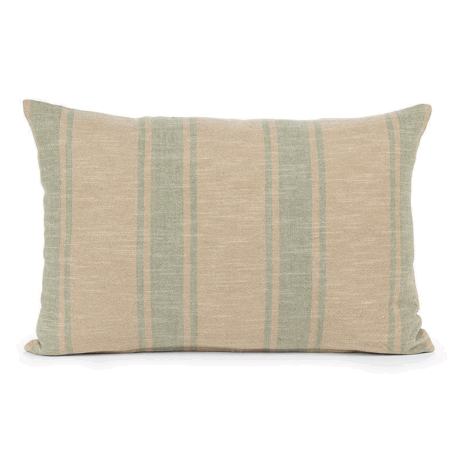 Abbott Ticking Stripe - Natural & Green