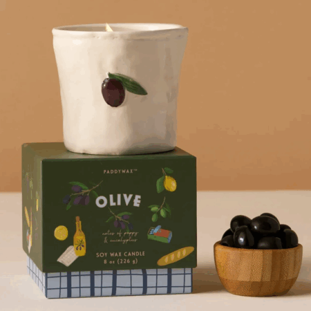 Paddywax Bistro Candle - Olive
