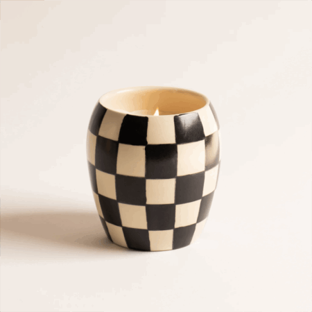 Paddywax Checkmate Candle - Black Fig & Olive