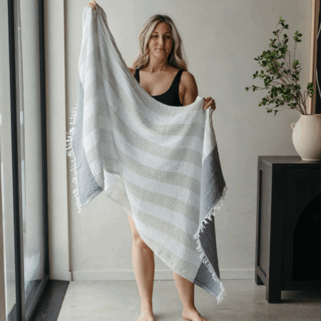 Pokoloko Towel Boardwalk - Grey