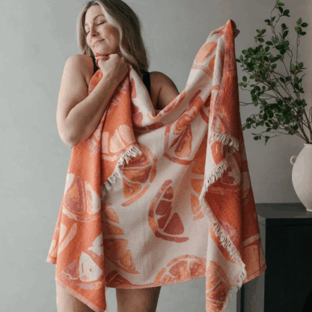 Pokoloko Towel - Orange Wedges