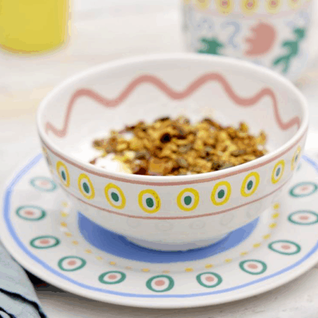 Costa Nova Summer Bliss Cereal Bowl - Tulip