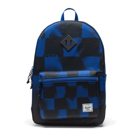 Herschel Supply Co. Heritage Backpack Youth - Stencil Checker Sodalite Blue