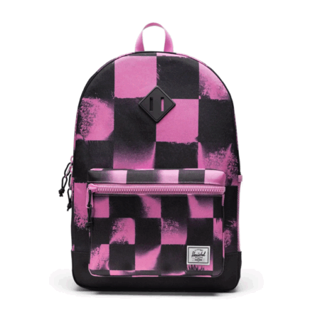 Herschel Supply Co. Heritage Backpack Youth - Stencil Checker Opera Mauve