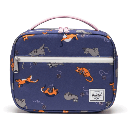 Herschel Supply Co. Pop Quiz Lunch Box Little - Playing Cats
