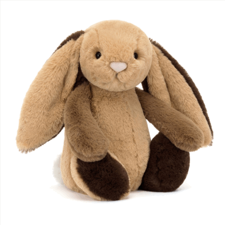 Jellycat Bashful - Bunny Patchwork Brown