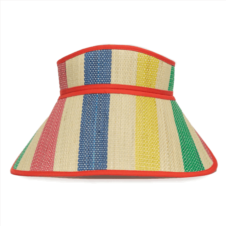 Lorna Murray Sun Bathe Visor - Tangerine Sunshine Medium