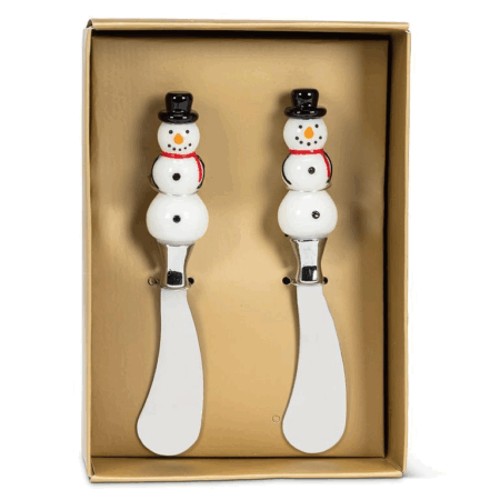 Abbott Spreaders - Snowman Set of 2