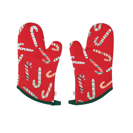 Danica Oven Mitts Pair - Merry Mints