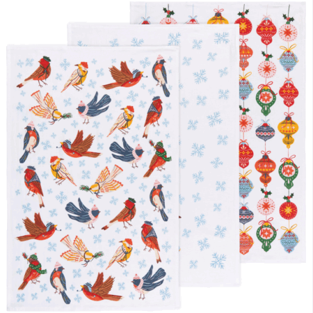 Danica Teatowels Set of 3 - Season's Tweetings