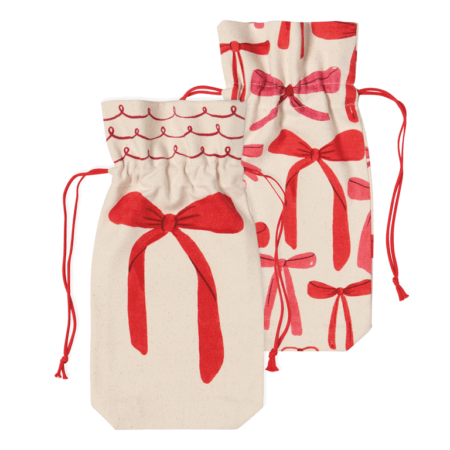 Danica Wine Bags Set of 2 - Bowtique