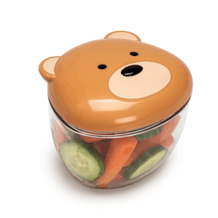 Melii Animal Snack Container - Bear
