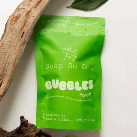 Soap So Co. Bubble Bath Powder - Forest Bubbles