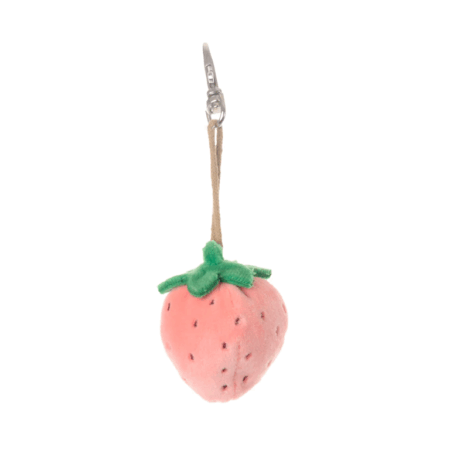 Bukowski Bears Bag Charm - Strawberry Pink