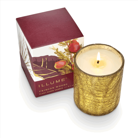 Illume Crackle Candle Small - Crimson Woods