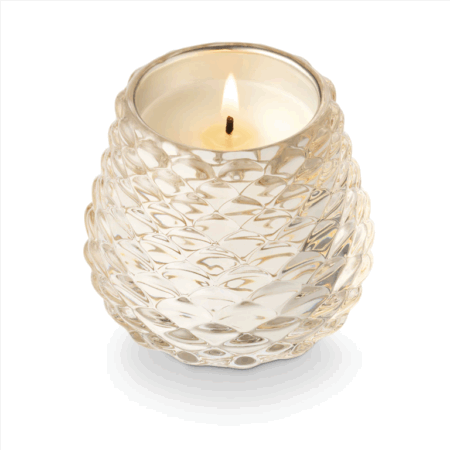 Illume Pinecone Votive - Winter White